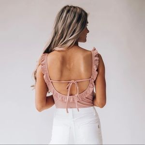 Le Femme Bow Bodysuit